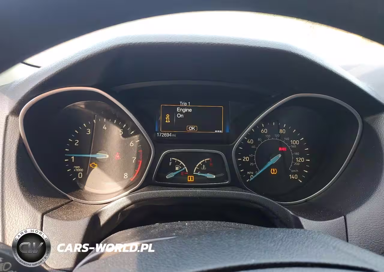 2016 Ford Focus S VIN:1FADP3E26GL224011 - 9