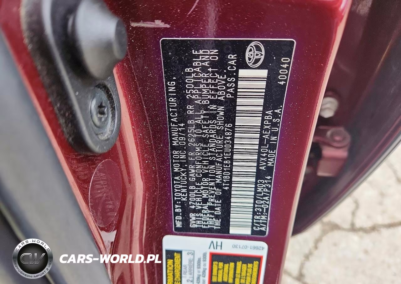 2014 Toyota Avalon Hybrid Limited VIN:4T1BD1EB1EU034876 - 12