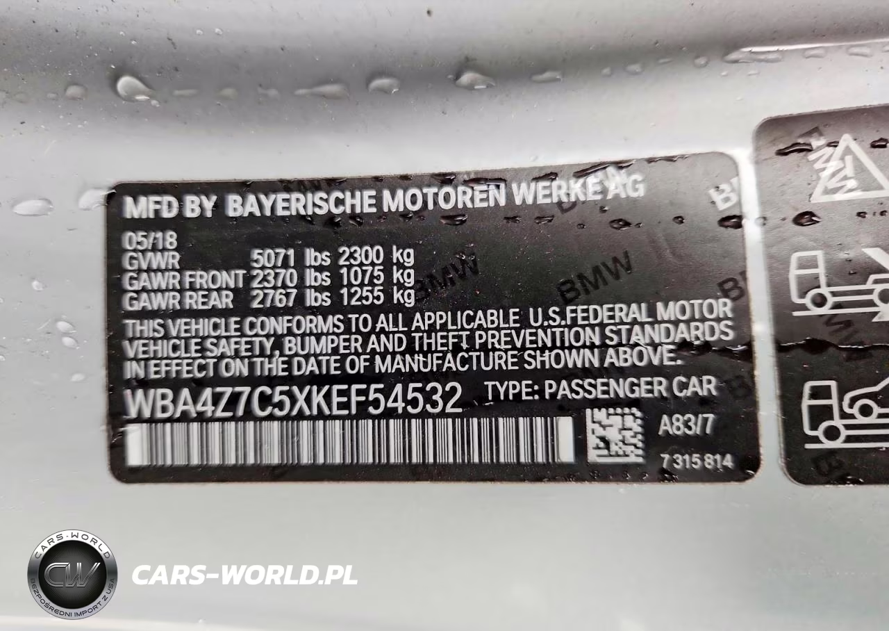 2019 BMW 440Xi VIN:WBA4Z7C5XKEF54532 - 13