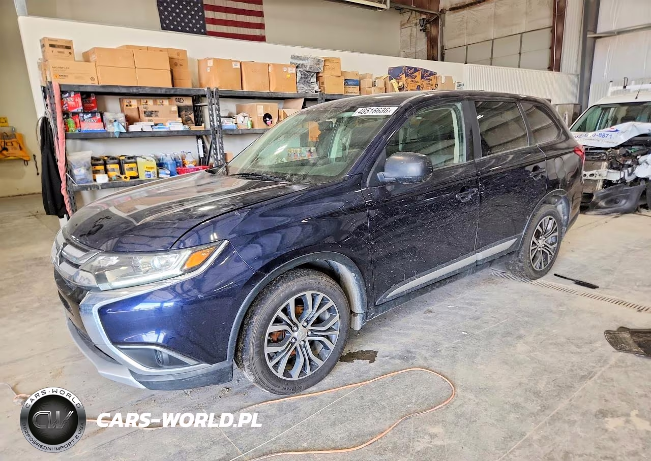 2017 Mitsubishi Outlander Es VIN:JA4AZ2A39HZ008467 - 1
