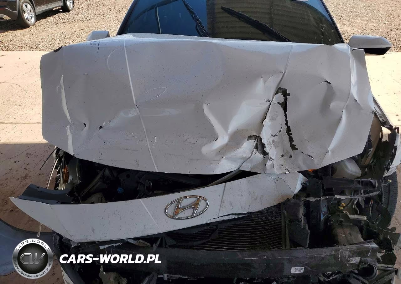 2021 Hyundai Elantra Hybrid Blue VIN:KMHLM4AJXMU012201 - 11
