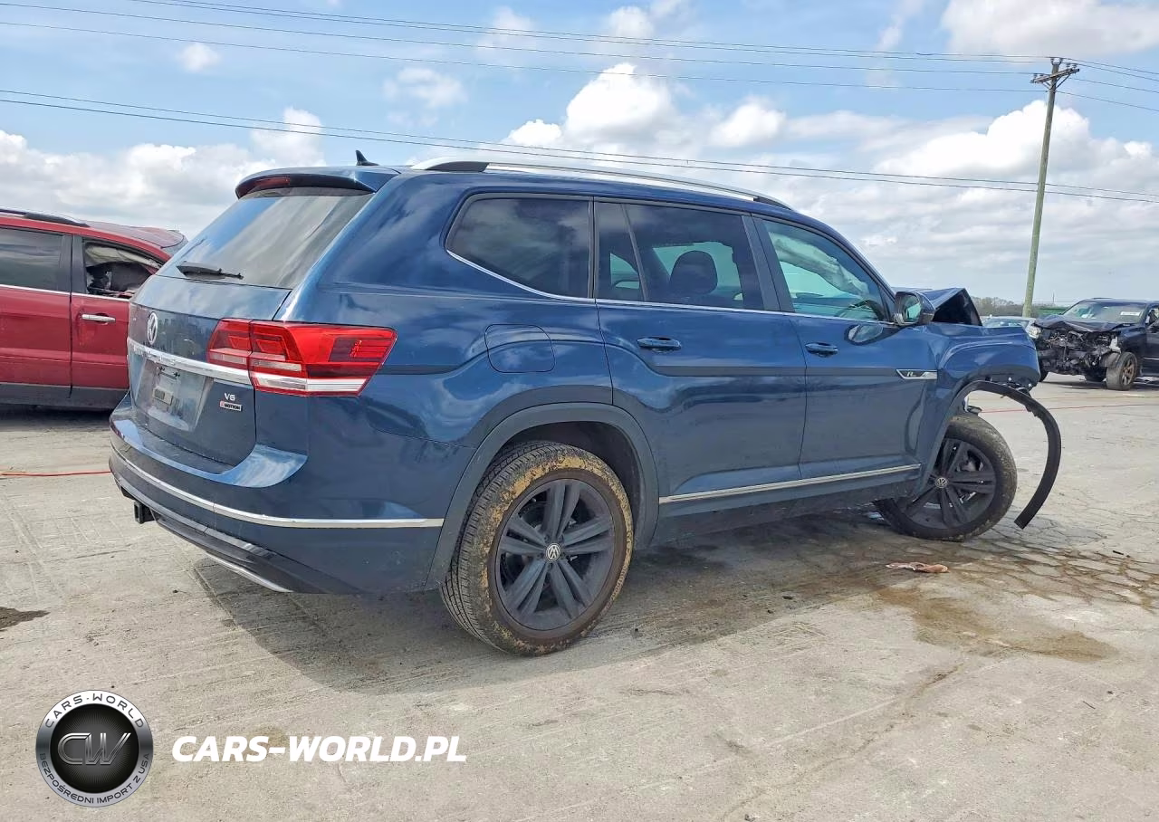 2019 Volkswagen Atlas Se VIN:1V2XR2CA4KC619169 - 3