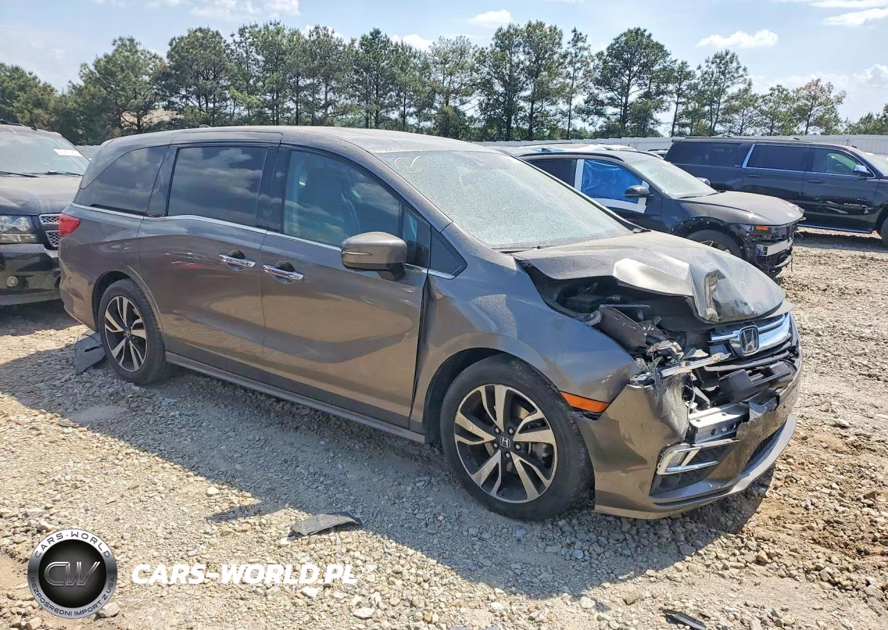 2018 Honda Odyssey Elite VIN:5FNRL6H95JB042025 - 4
