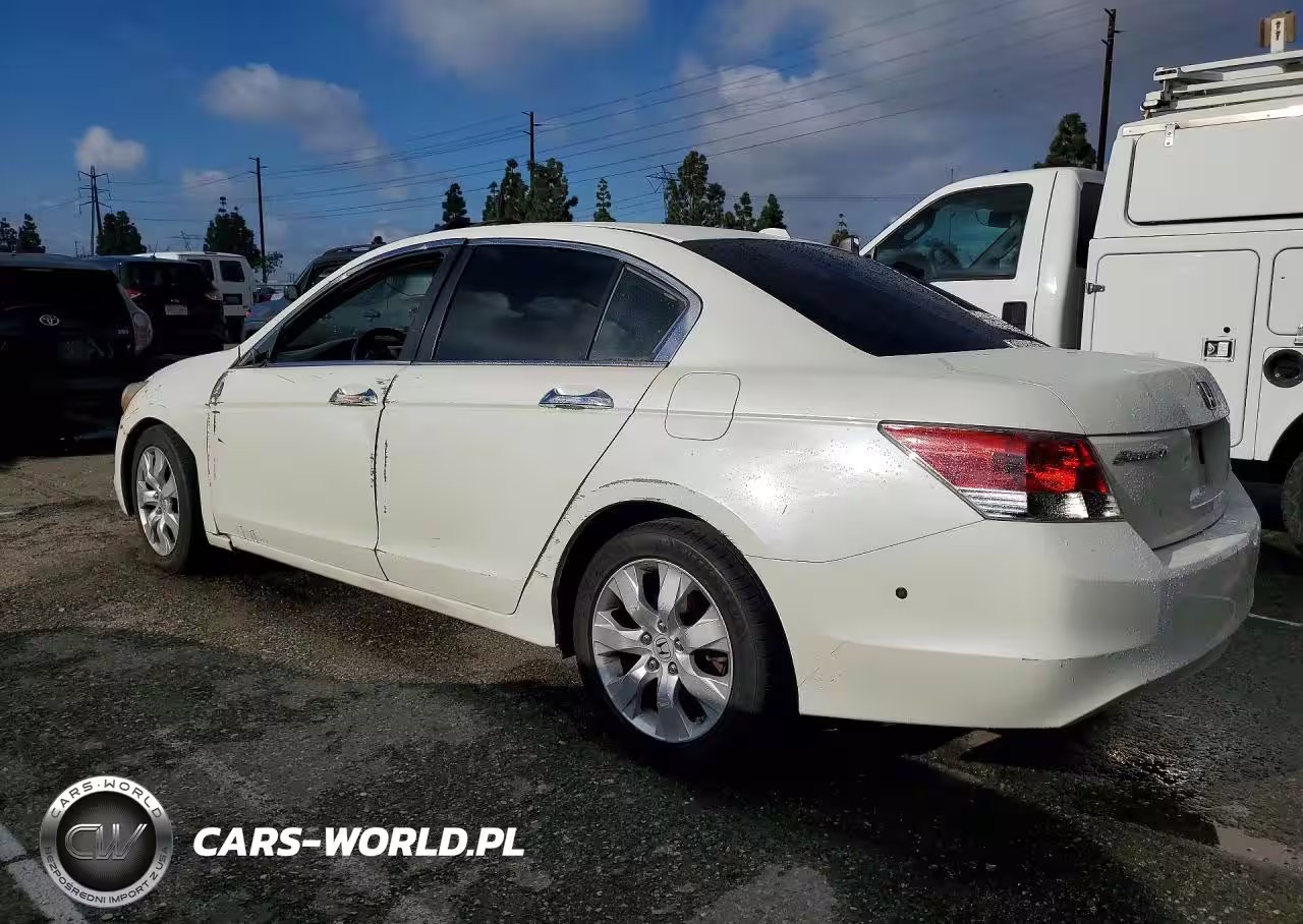 2009 Honda Accord Exl VIN:1HGCP36849A023989 - 2