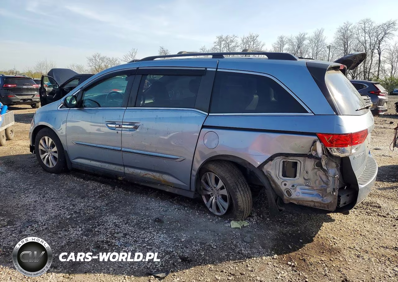 2014 Honda Odyssey Exl VIN:5FNRL5H67EB040492 - 2