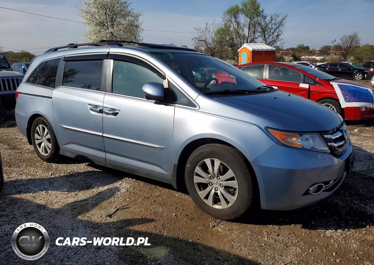 2014 Honda Odyssey Exl VIN:5FNRL5H67EB040492 - 4