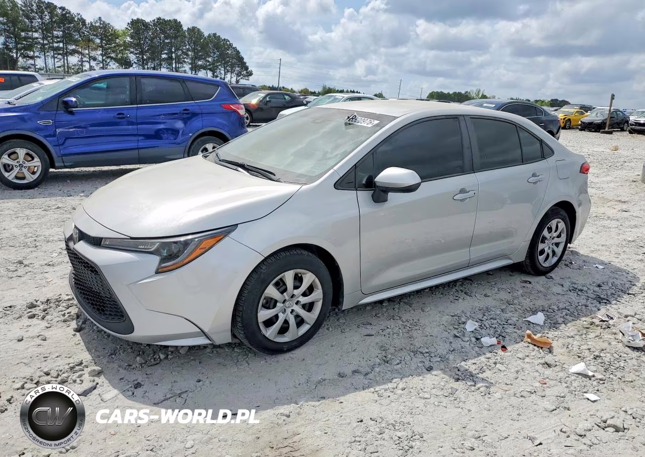 2022 Toyota Corolla Le VIN:5YFEPMAE8NP309635 - 1