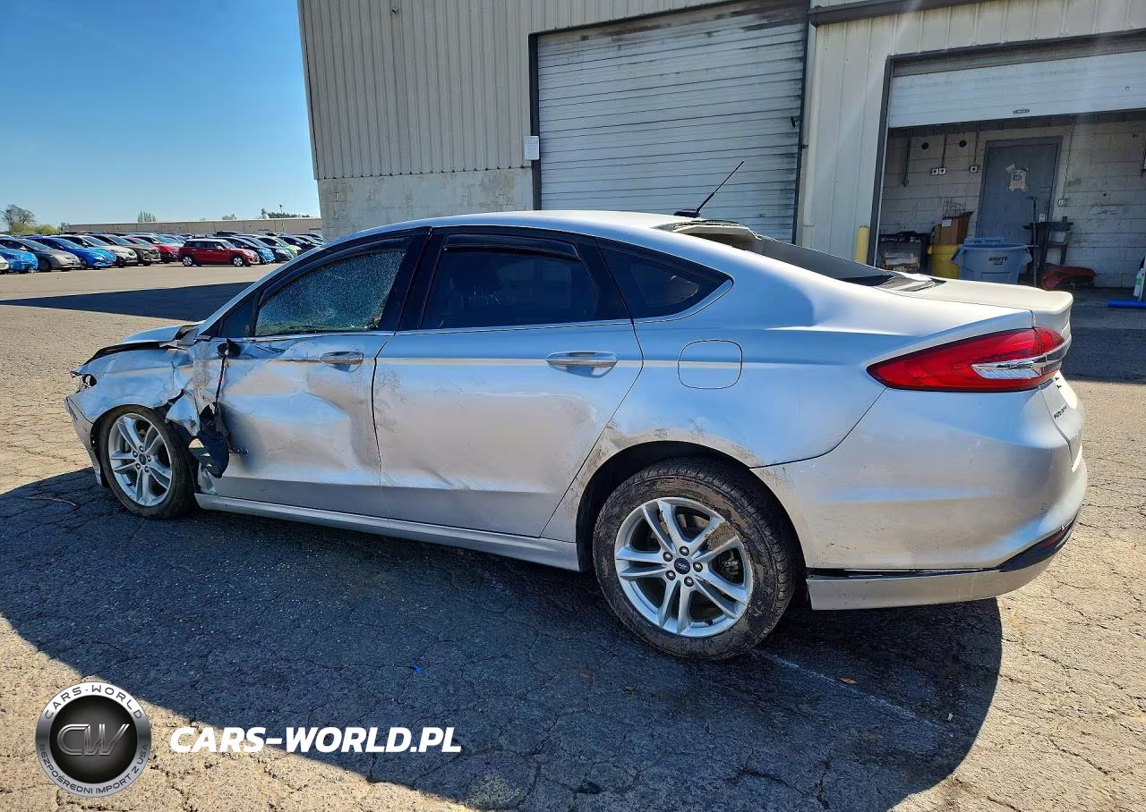 2018 Ford Fusion S Hybrid VIN:3FA6P0UU8JR159052 - 2
