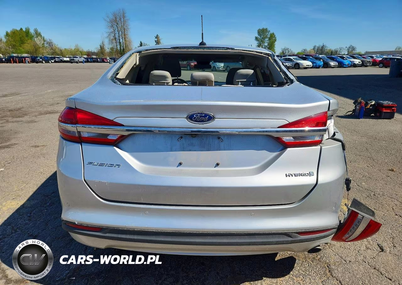 2018 Ford Fusion S Hybrid VIN:3FA6P0UU8JR159052 - 6