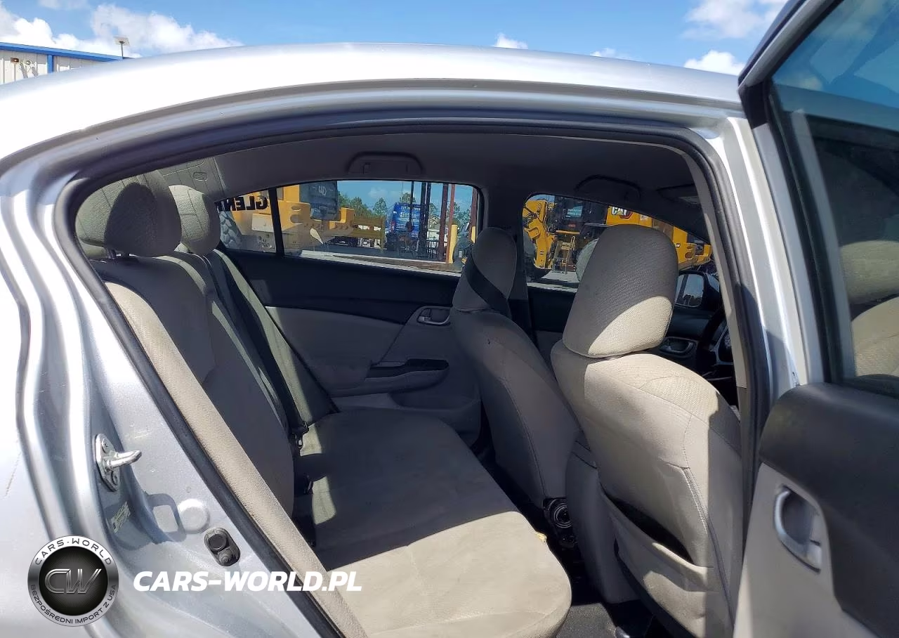 2013 Honda Civic Lx VIN:2HGFB2F52DH551200 - 10