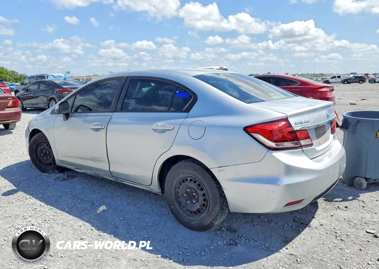 2013 Honda Civic Lx VIN:2HGFB2F52DH551200 - 2