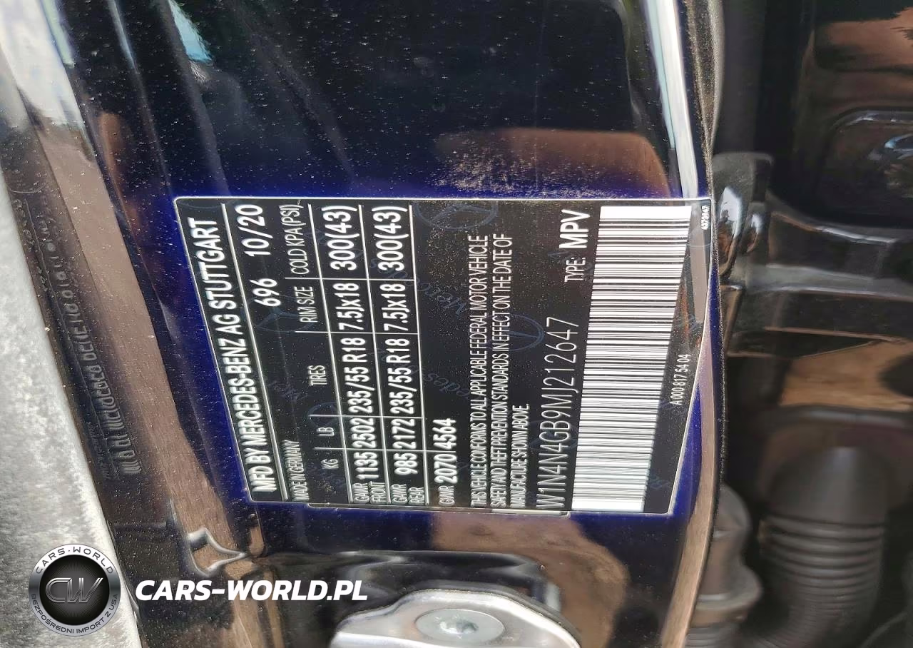 2021 Mercedes-Benz Gla 250 VIN:W1N4N4GB9MJ212647 - 12