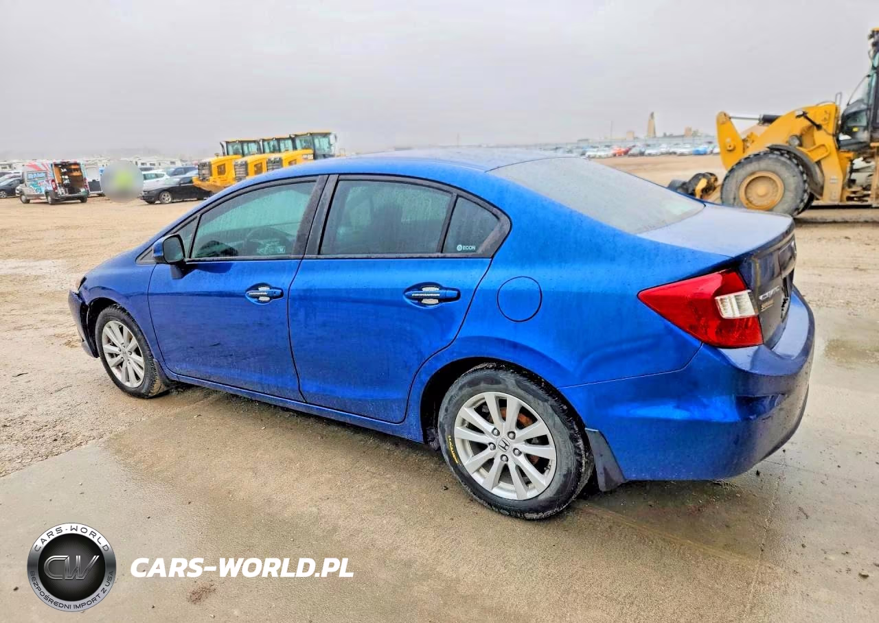 2012 Honda Civic Exl VIN:2HGFB2F98CH573011 - 2