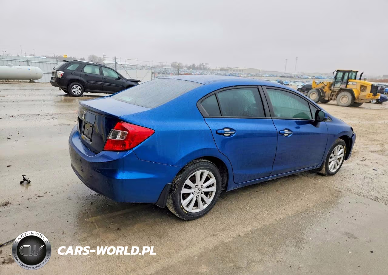 2012 Honda Civic Exl VIN:2HGFB2F98CH573011 - 3