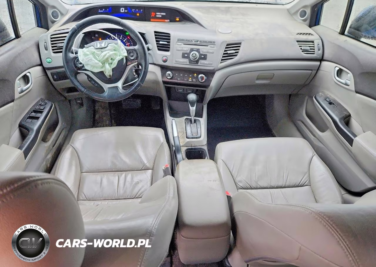 2012 Honda Civic Exl VIN:2HGFB2F98CH573011 - 8