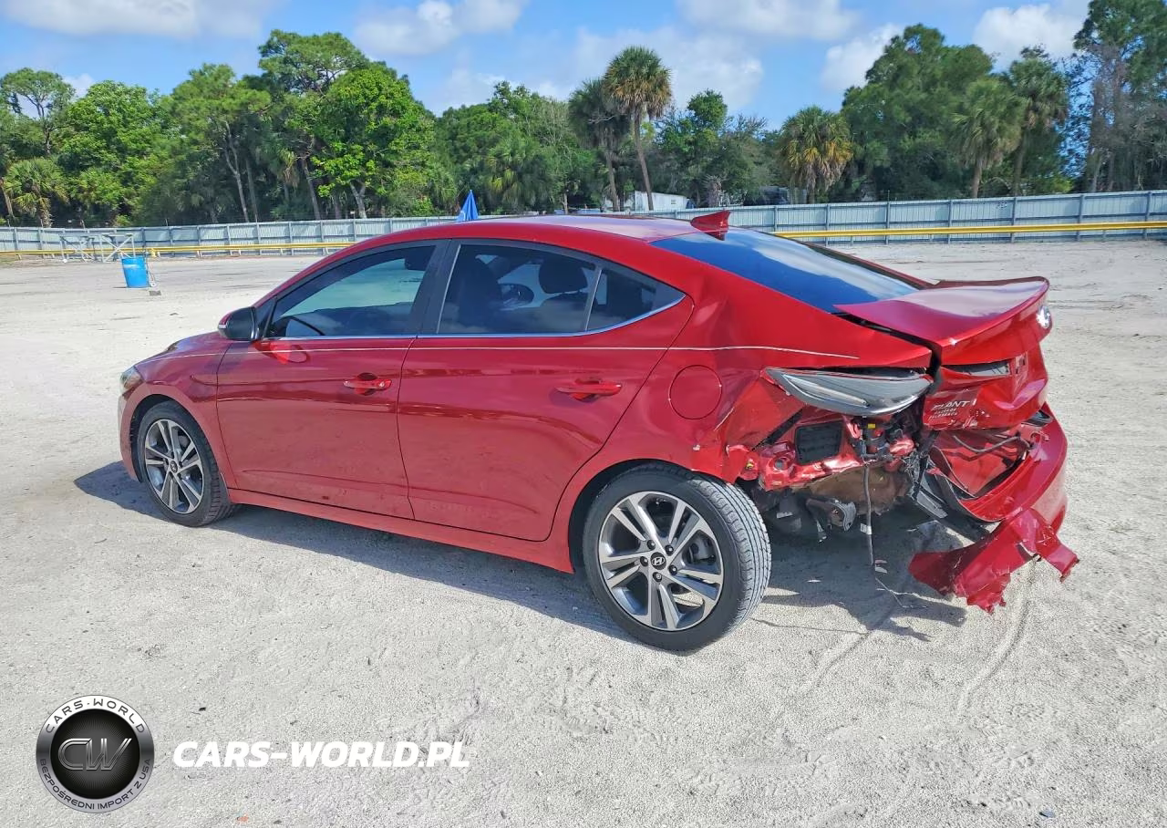 2018 Hyundai Elantra Limited VIN:KMHD84LF2JU581329 - 2