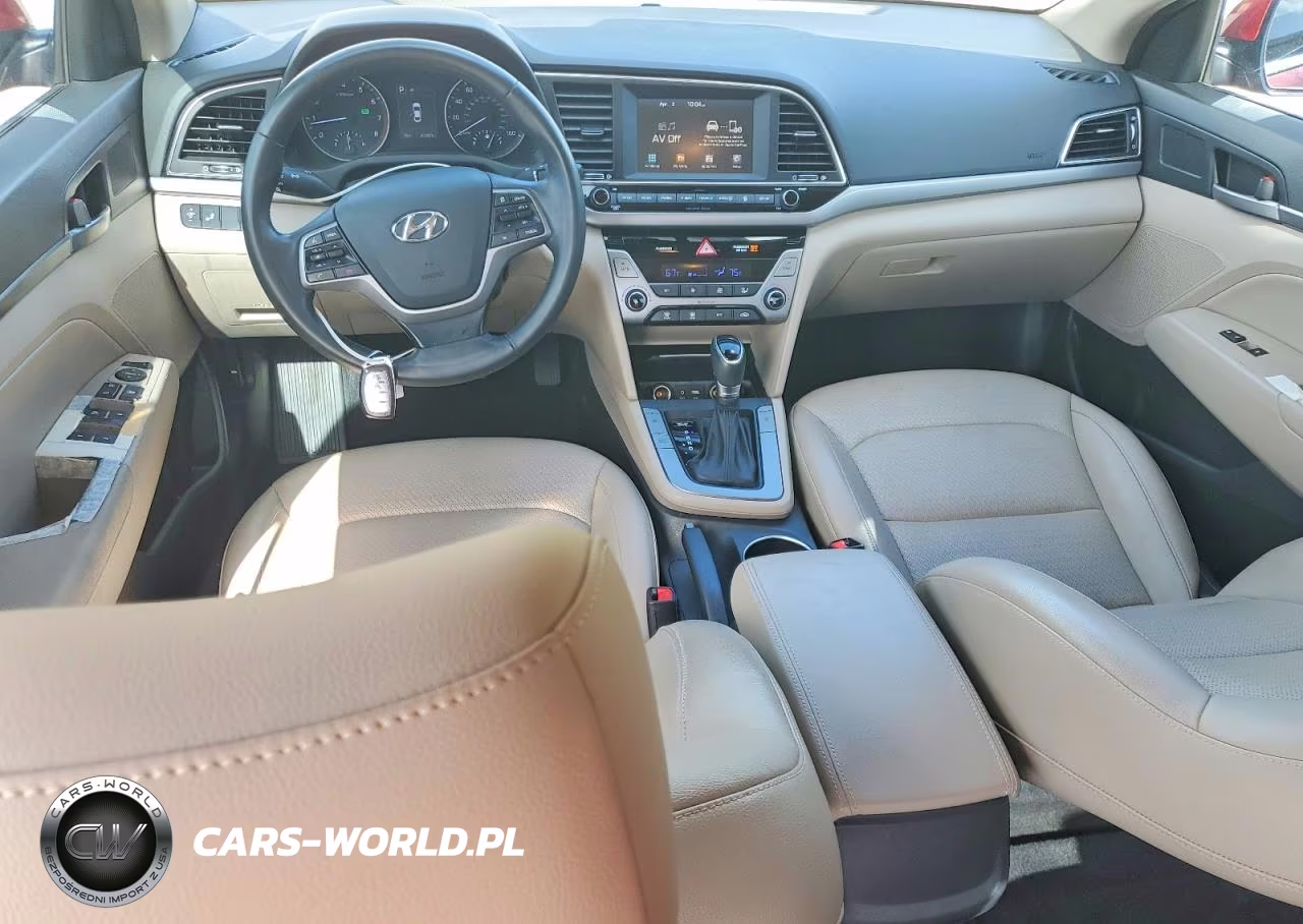 2018 Hyundai Elantra Limited VIN:KMHD84LF2JU581329 - 8