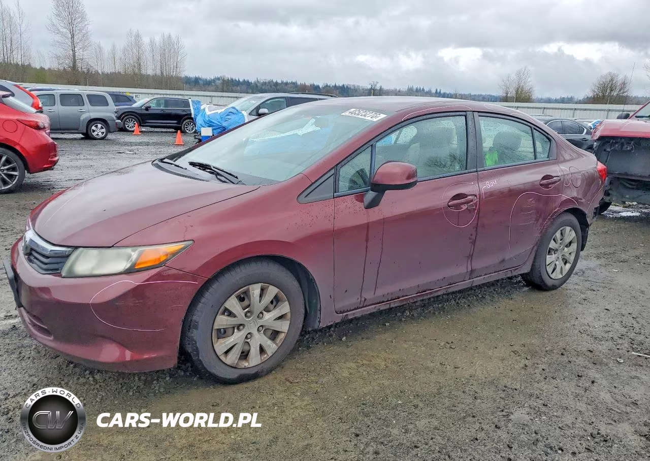 2012 Honda Civic Lx – zdjęcie 1 z 12