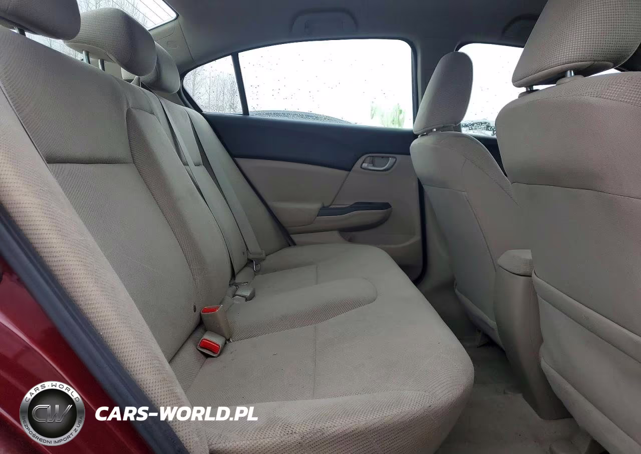 2012 Honda Civic Lx VIN:2HGFB2F53CH538261 - 10