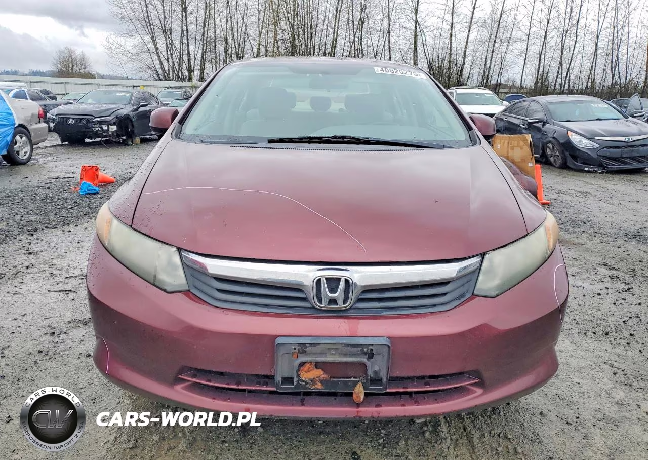 2012 Honda Civic Lx VIN:2HGFB2F53CH538261 - 5
