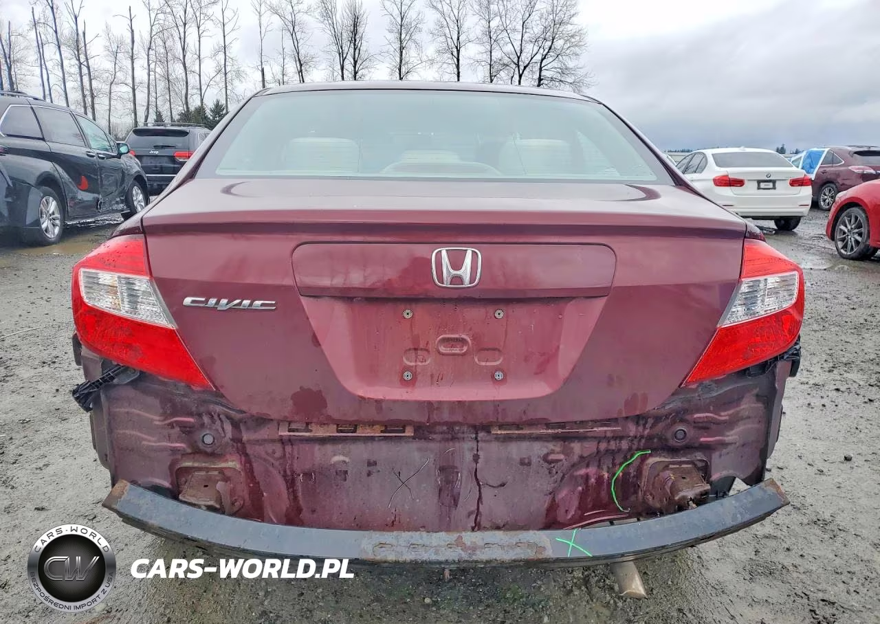 2012 Honda Civic Lx VIN:2HGFB2F53CH538261 - 6