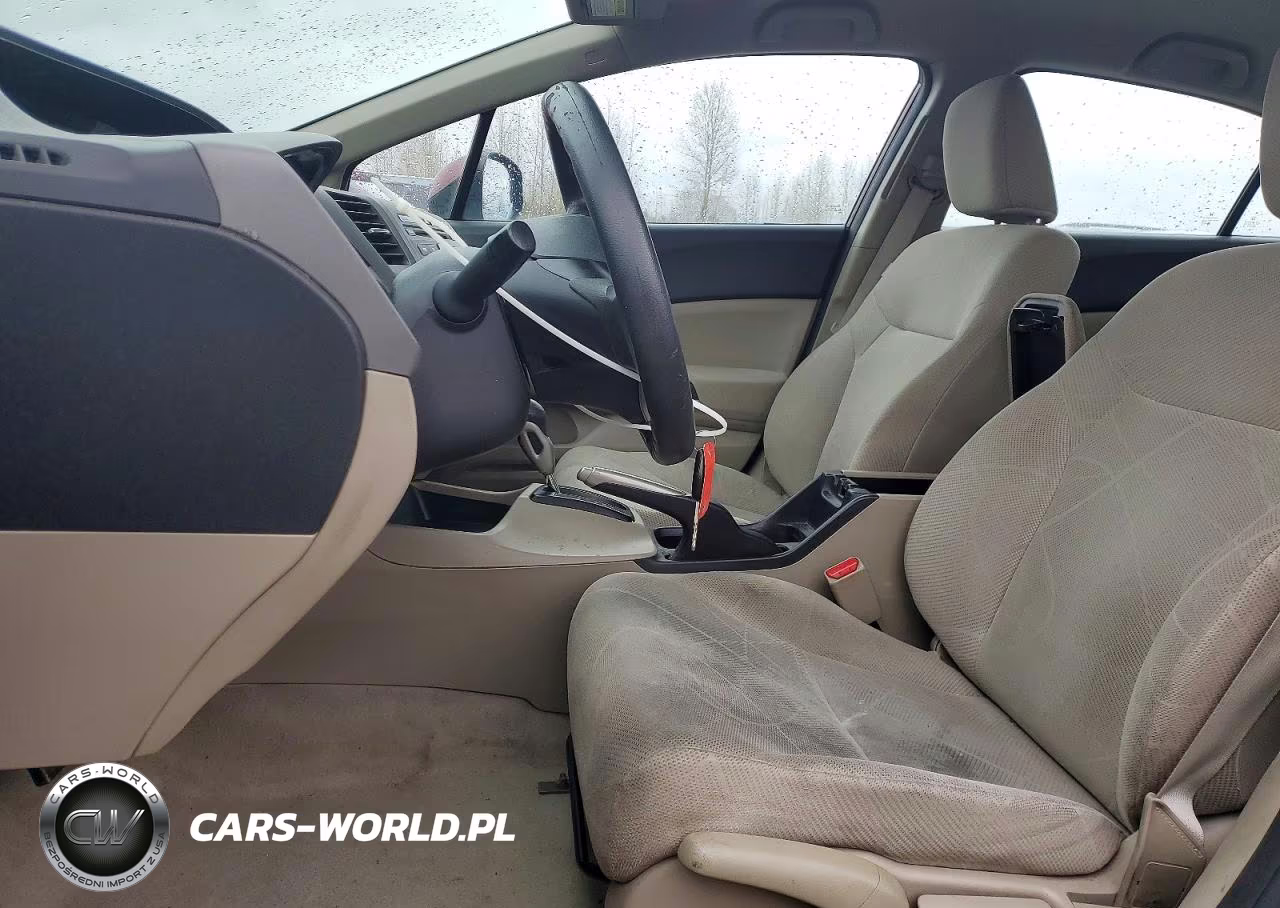 2012 Honda Civic Lx VIN:2HGFB2F53CH538261 - 7
