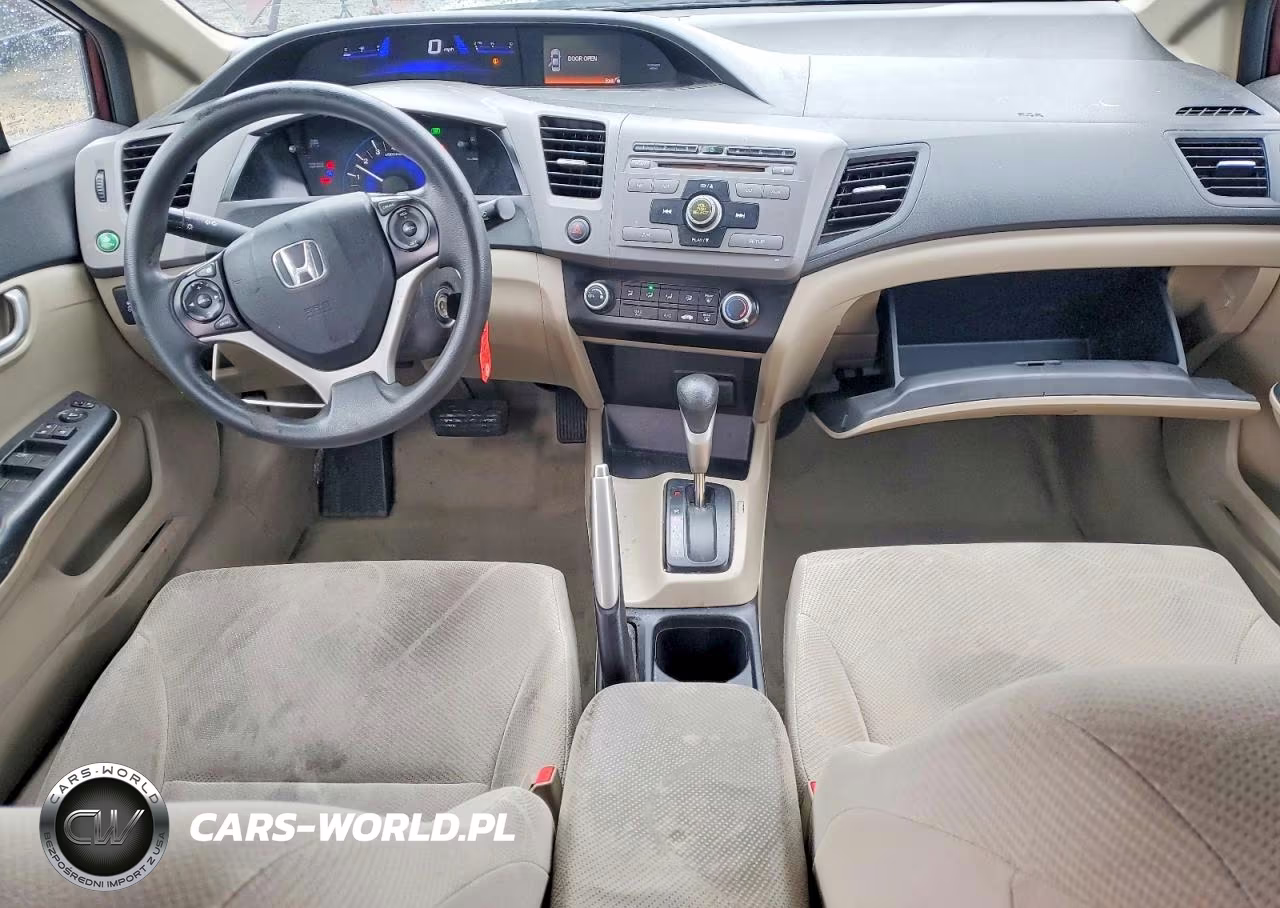 2012 Honda Civic Lx VIN:2HGFB2F53CH538261 - 8