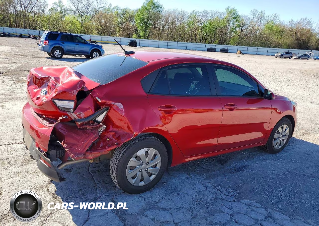 2020 Kia Rio S VIN:3KPA24AD8LE330293 - 3