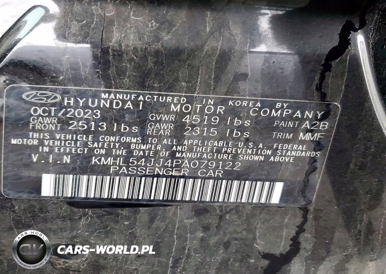 2023 Hyundai Sonata Hybrid Limited VIN:KMHL54JJ4PA079122 - 13