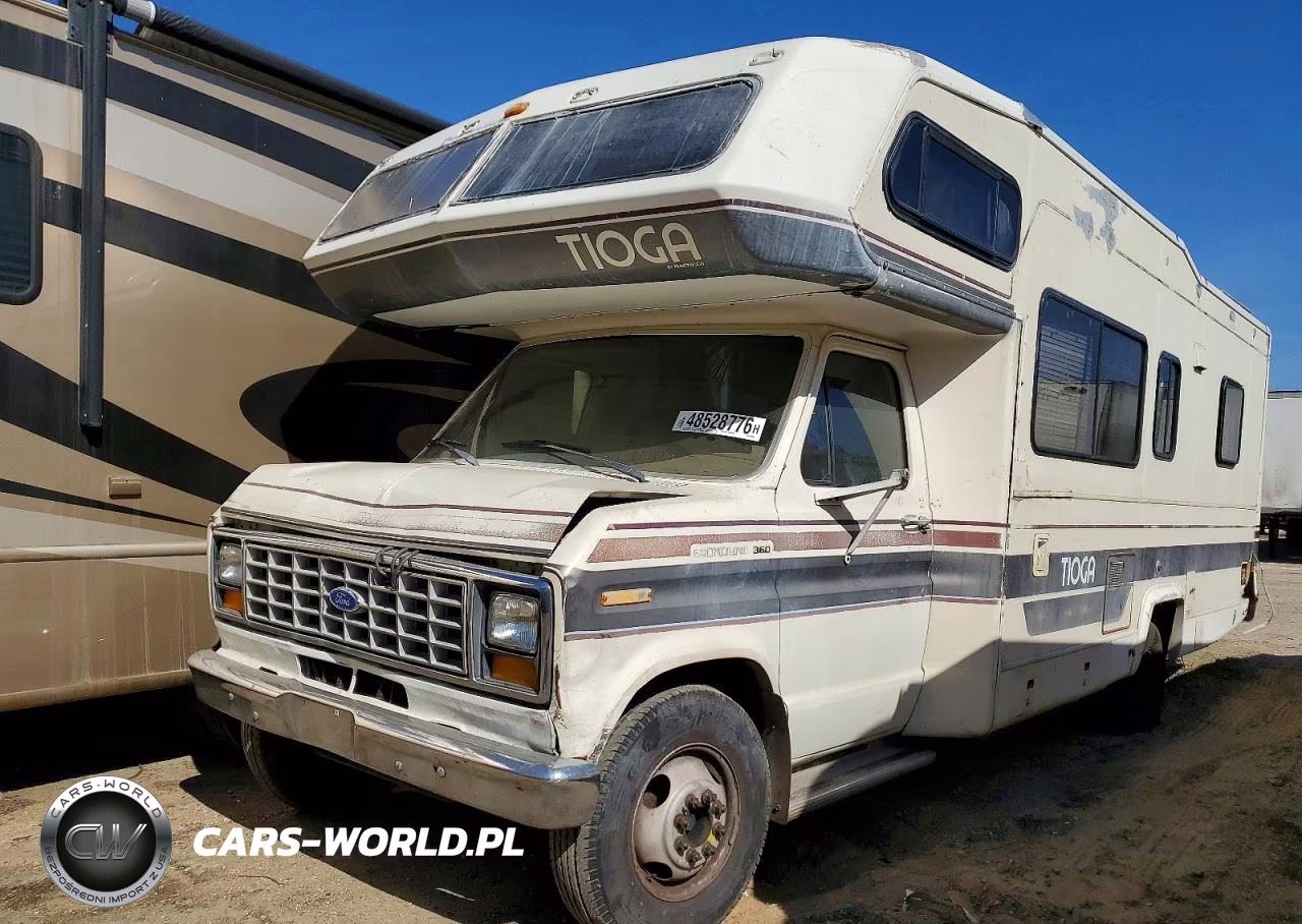 1989 Ford Econoline E350 Cutaway Van VIN:1FDKE30G1KHA06608 - 2
