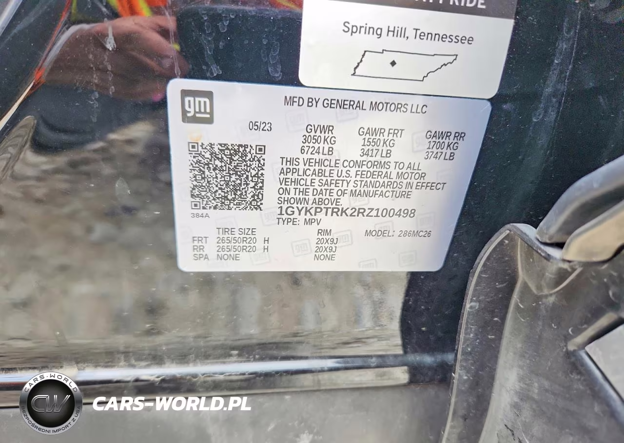 2024 Cadillac Lyriq Sport VIN:1GYKPTRK2RZ100498 - 14