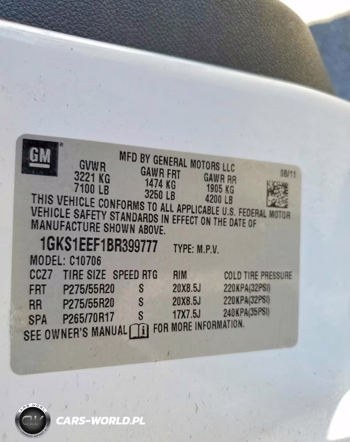2011 GMC Yukon Denali VIN:1GKS1EEF1BR399777 - 14