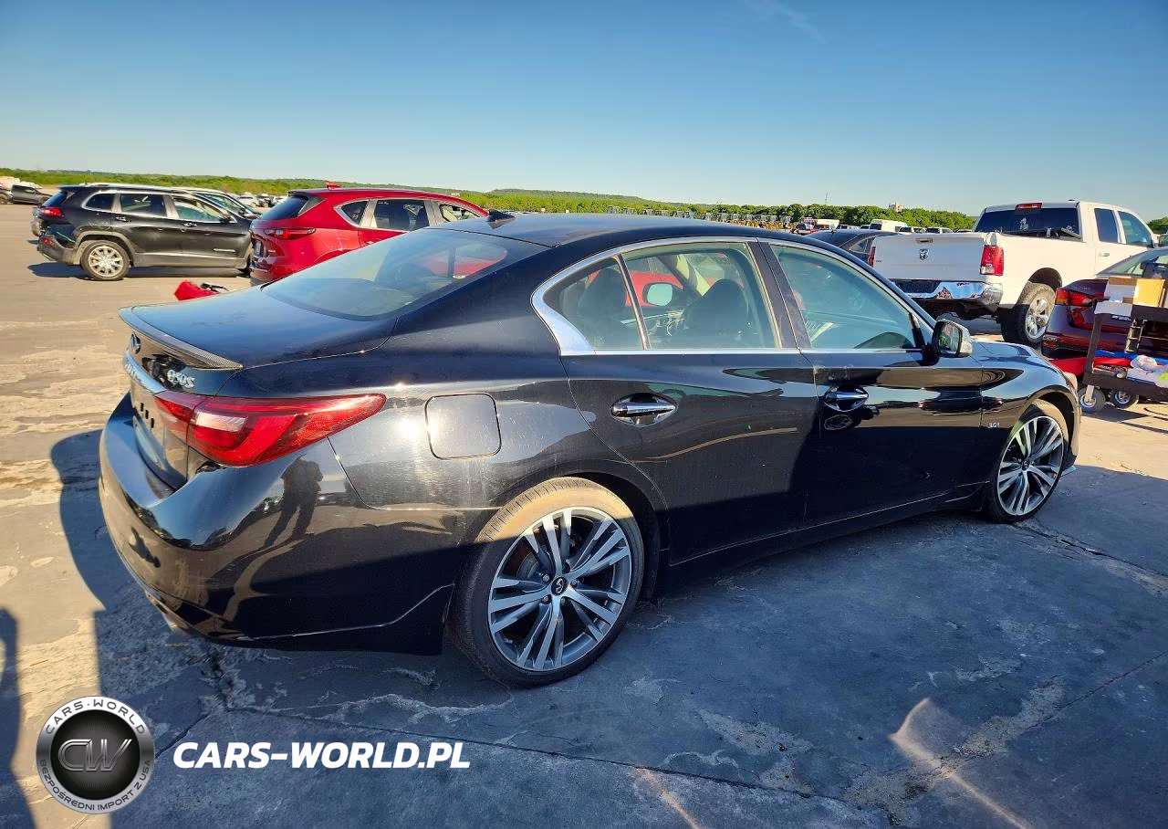 2018 Infiniti Q50 3.0T Sport VIN:JN1EV7AR2JM434124 - 3