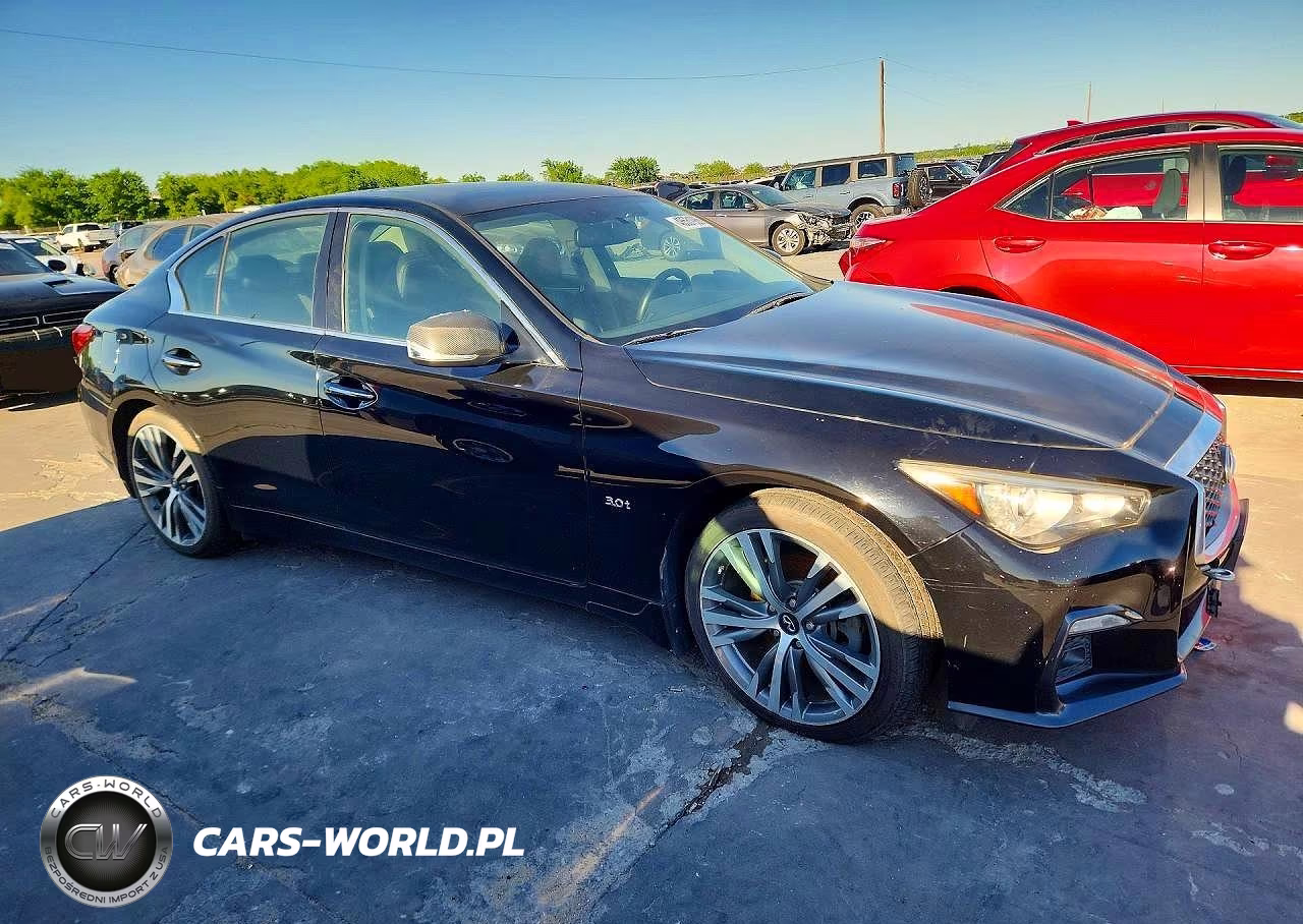 2018 Infiniti Q50 3.0T Sport VIN:JN1EV7AR2JM434124 - 4