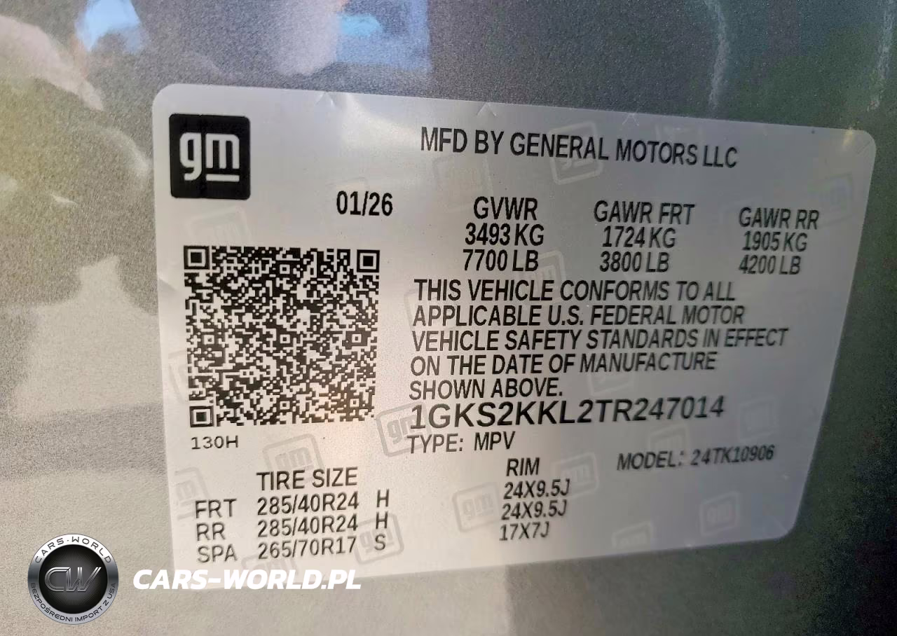 2026 GMC Yukon Xl Denali Ultimate VIN:1GKS2KKL2TR247014 - 13