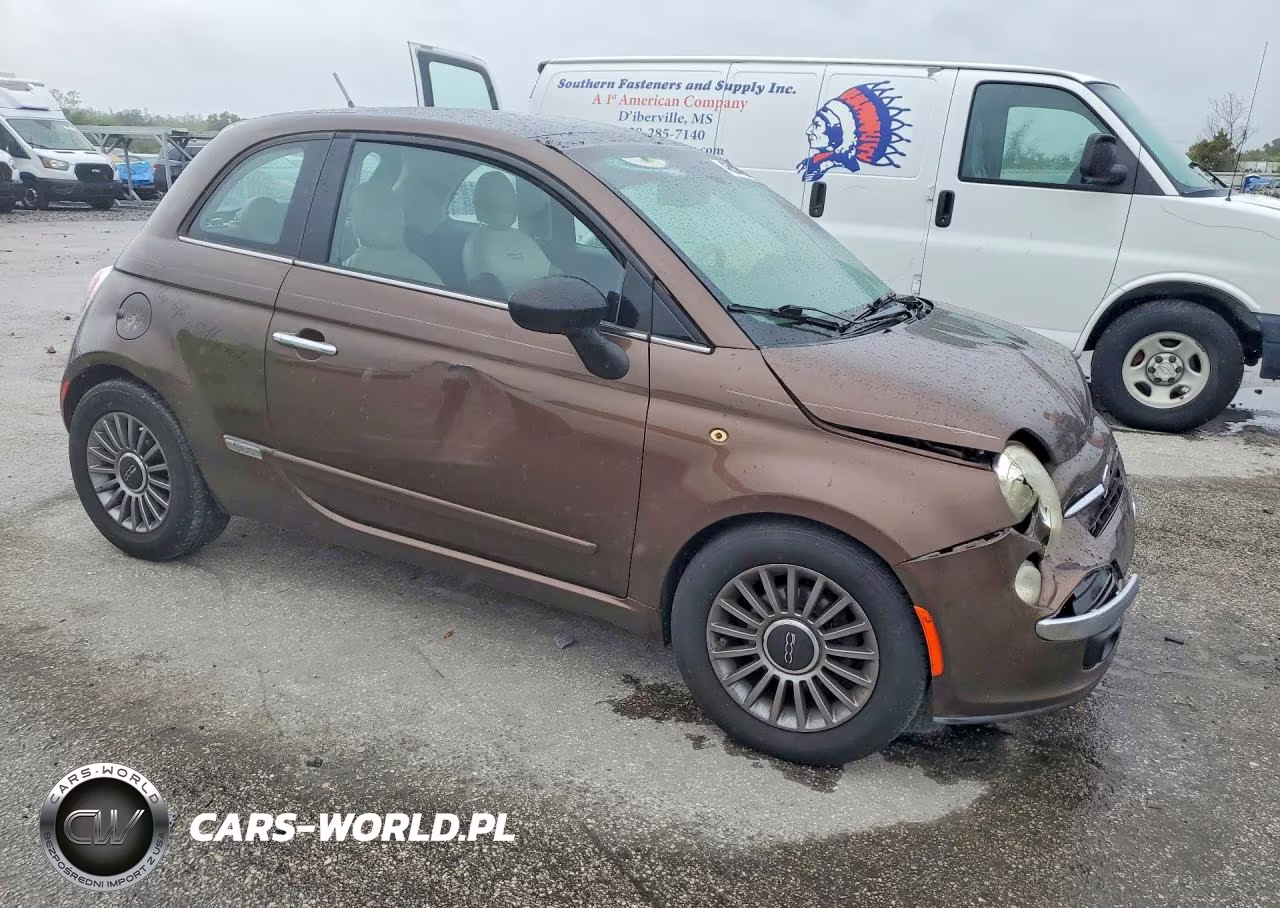 2012 Fiat 500 Lounge VIN:3C3CFFCR7CT106501 - 4