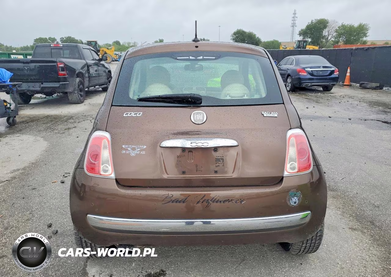 2012 Fiat 500 Lounge VIN:3C3CFFCR7CT106501 - 6