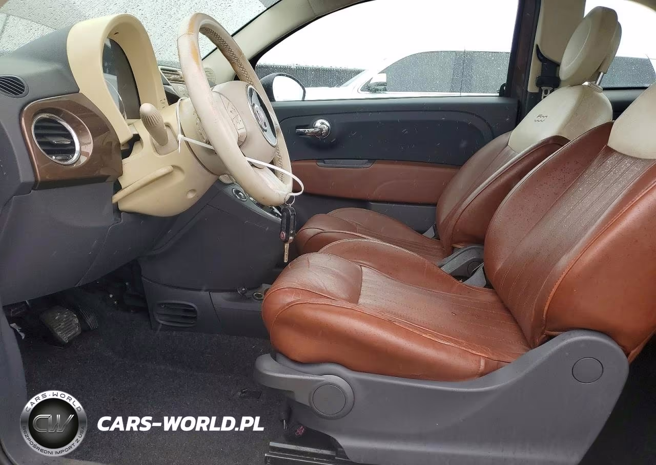 2012 Fiat 500 Lounge VIN:3C3CFFCR7CT106501 - 7