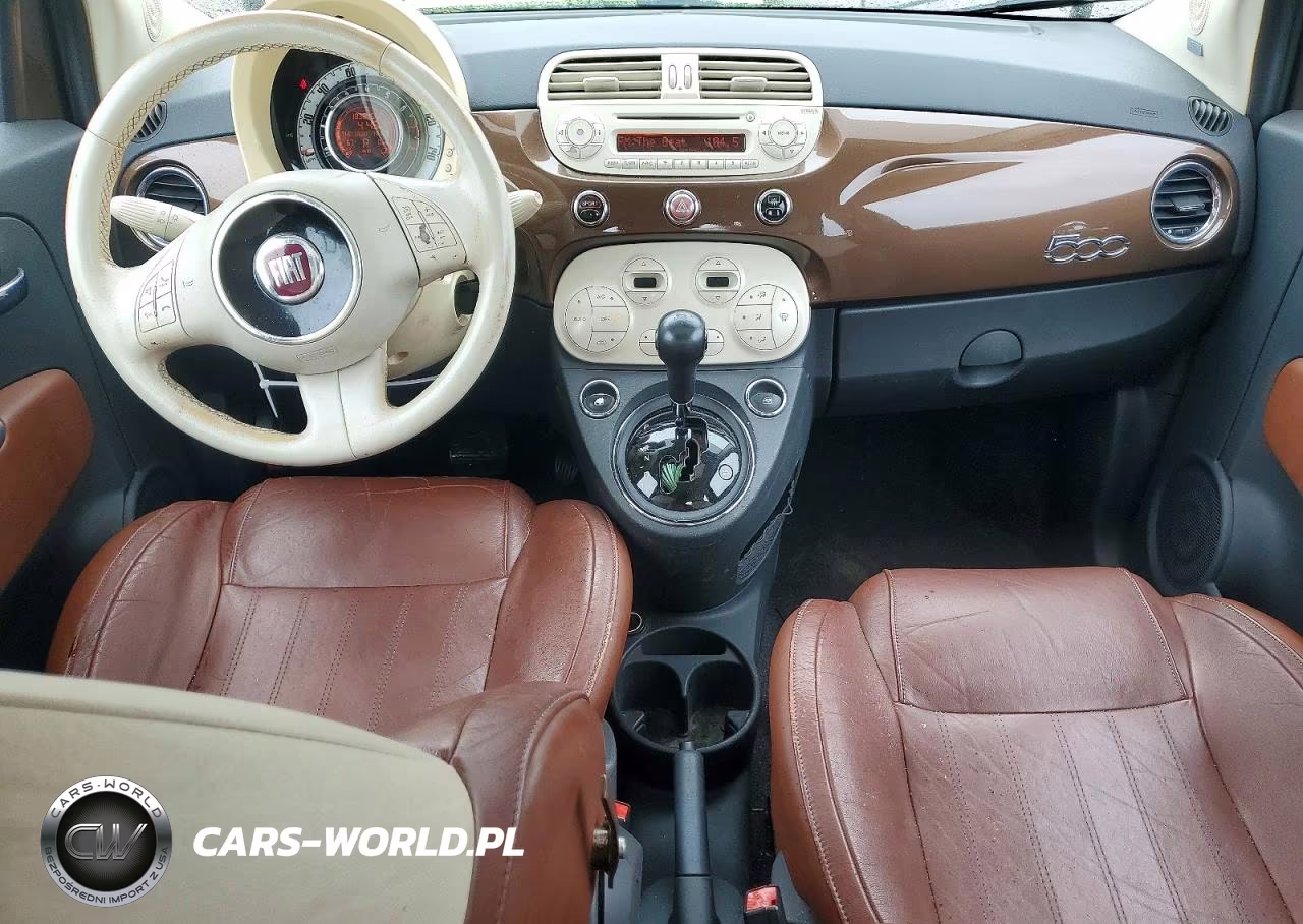 2012 Fiat 500 Lounge VIN:3C3CFFCR7CT106501 - 8
