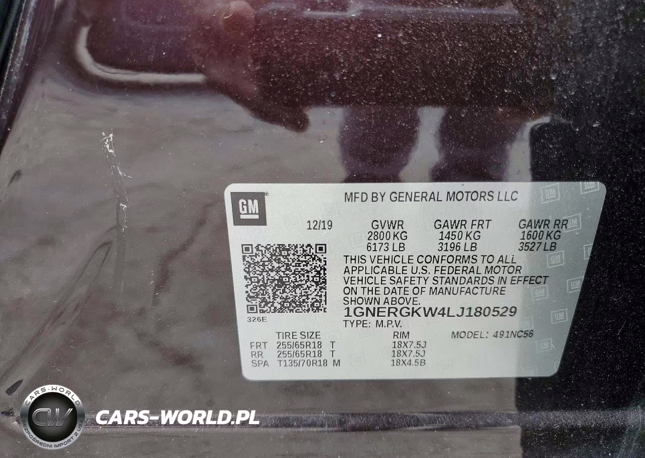 2020 Chevrolet Traverse Lt VIN:1GNERGKW4LJ180529 - 14