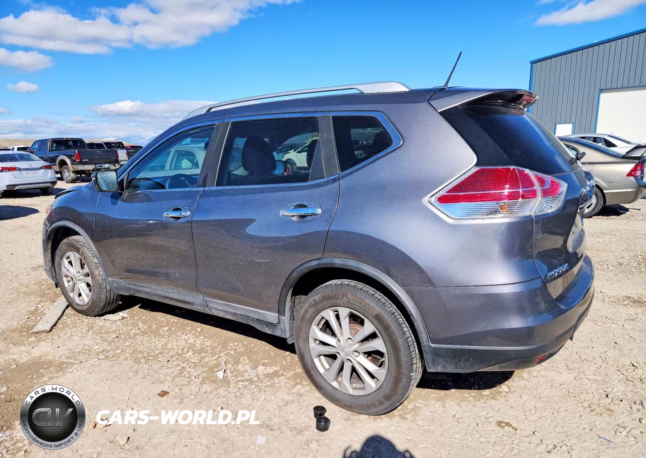 2016 Nissan Rogue Sv VIN:KNMAT2MV7GP627034 - 2