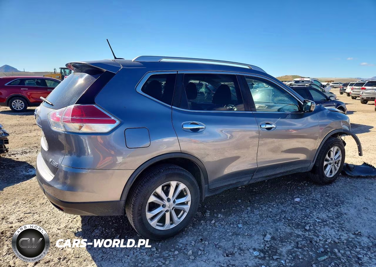 2016 Nissan Rogue Sv VIN:KNMAT2MV7GP627034 - 3