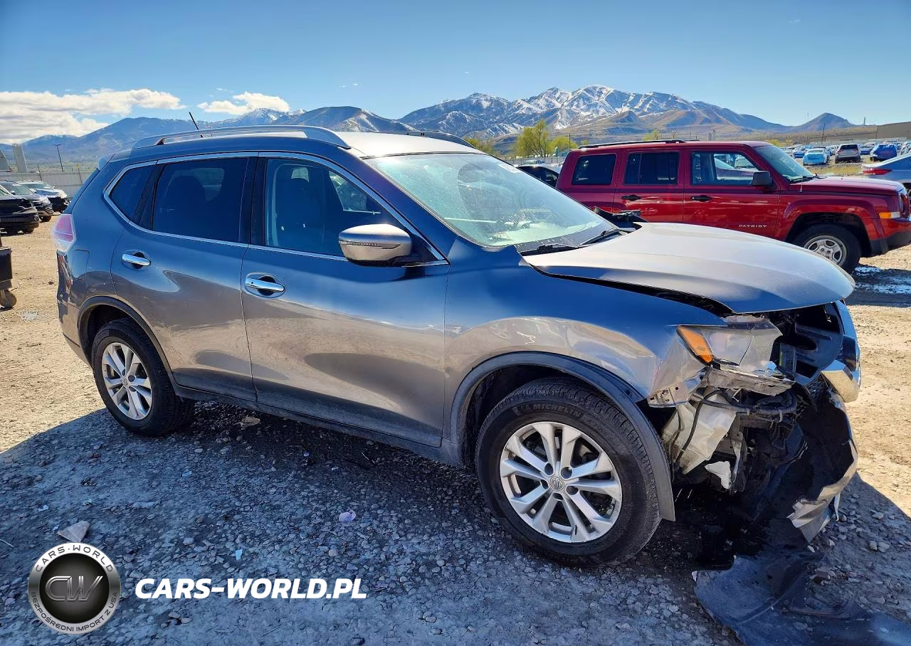 2016 Nissan Rogue Sv VIN:KNMAT2MV7GP627034 - 4