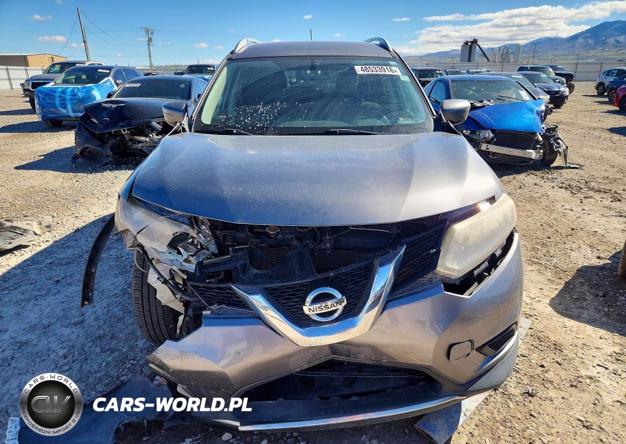 2016 Nissan Rogue Sv VIN:KNMAT2MV7GP627034 - 5