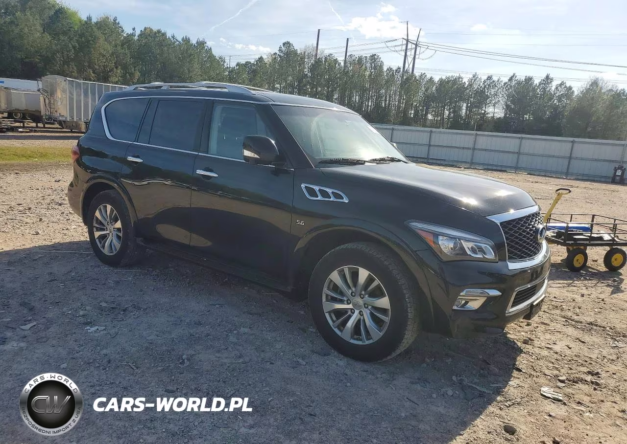 2017 Infiniti Qx80 Base VIN:JN8AZ2NEXH9157573 - 4
