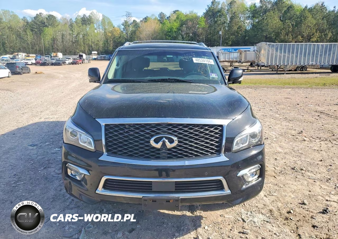 2017 Infiniti Qx80 Base VIN:JN8AZ2NEXH9157573 - 5