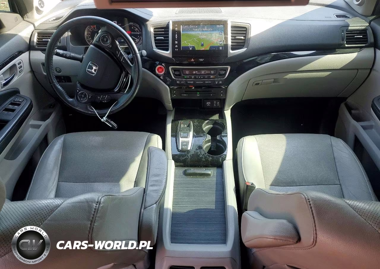 2017 Honda Pilot Elite VIN:5FNYF6H00HB029861 - 8