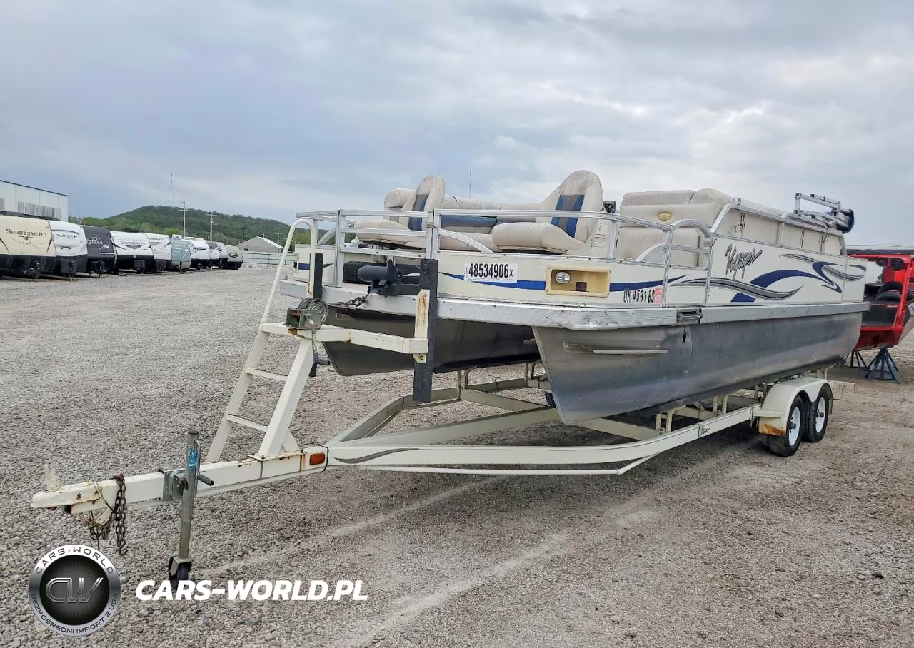 2007 Voyager Boat Pontoon VIN:V0Y247551607 - 2