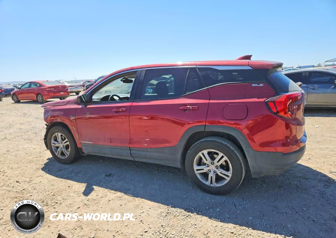 2019 GMC Terrain Sle VIN:3GKALMEV3KL109389 - 2