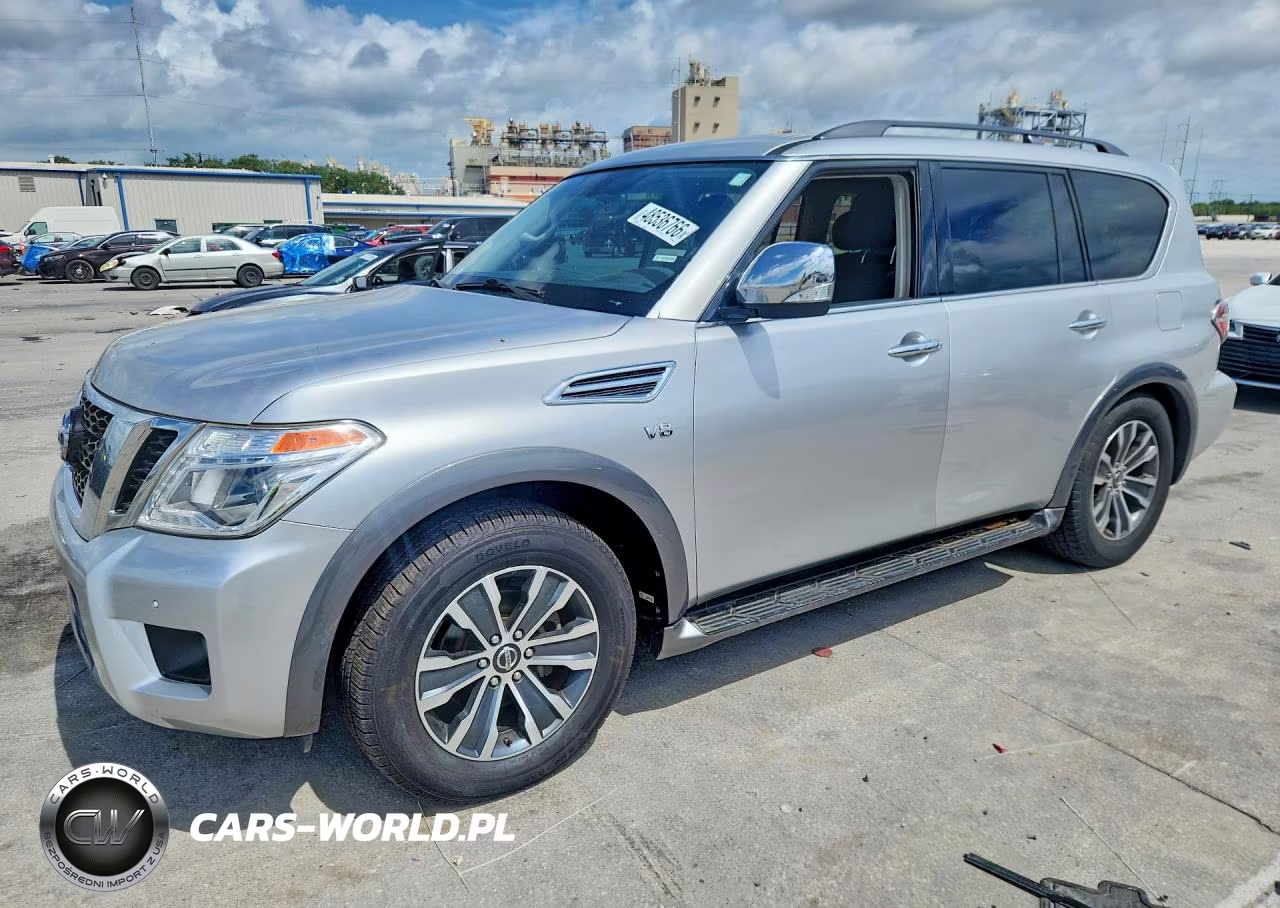 2019 Nissan Armada Sl VIN:JN8AY2ND3K9092566 - 1